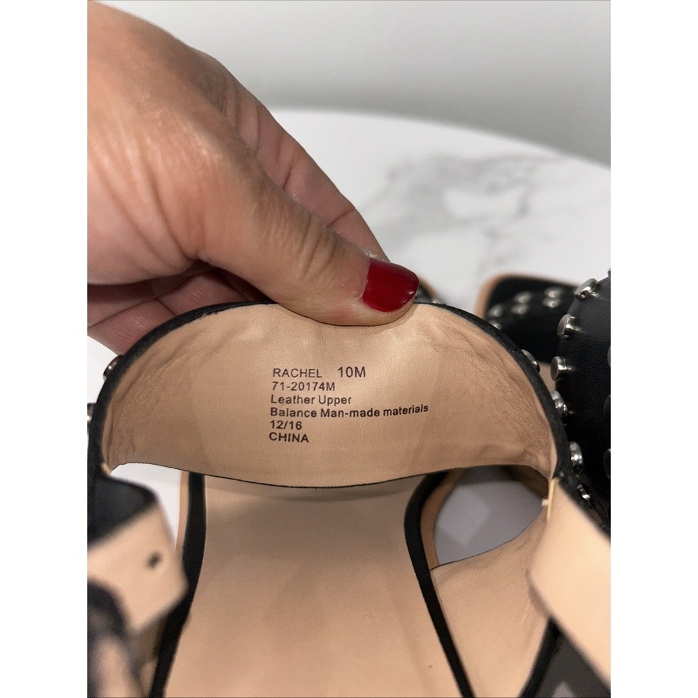 G.H. Bass Rachael Dress Sandals 3" Block Heel 100% Leather Upper Material 10M - Picture 10 of 14